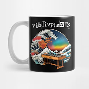 Vintage Vibraphones Music in the Japanese Great Wave Mug